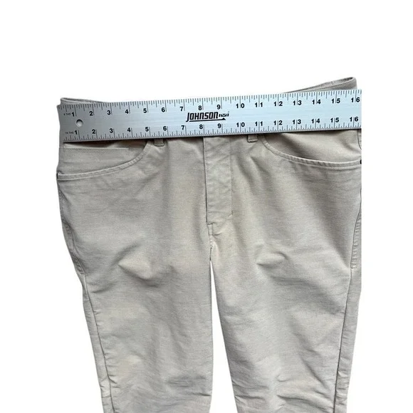 Lululemon Men's Size 31 ABC‎ Utilitech Beige Pants Gorpcore Athleisure Dadcore - Picture 4 of 16